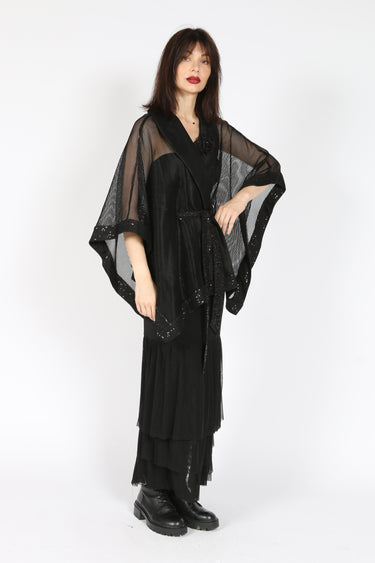 Mesh new year cape